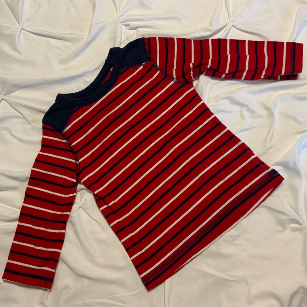 Pick any 5 for $15 Striped Red and Navy Kids Shirt